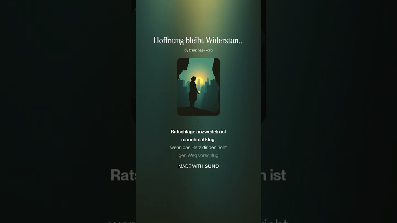 Hoffnung bleibt Widerstand