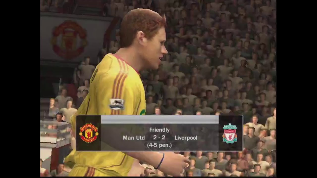 FIFA 07 Manchester United vs Liverpool (Penalty Shootout)