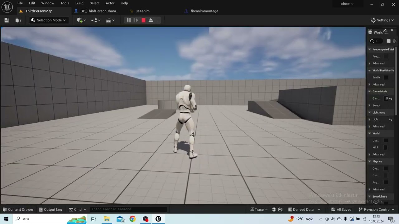 UE5 Locomotion System Prototype