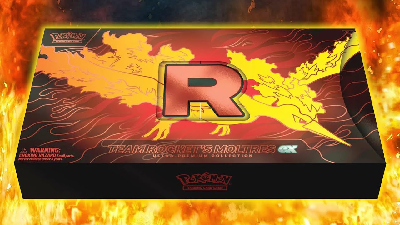 BOX PERFEITA EQUIPE ROCKET - MOLTRES UPC - UNBOXING