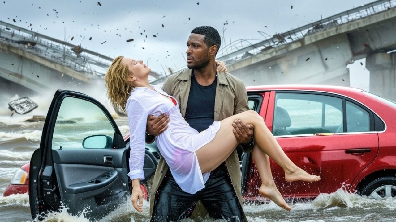 Black Single Dad Saves Billionaire CEO from Bridge Fall — Her Decision Stuns Everyone