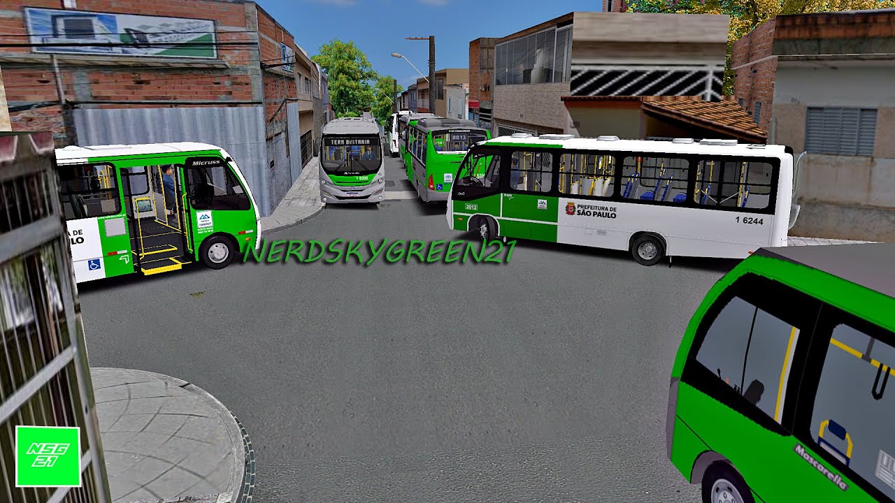 [OMSI 2] PONTO FINAL JD. PAINEIRAS LOTADO | Mascarello Gran Micro S3 VW 9.160 OD AC +G27/ NorteBuss