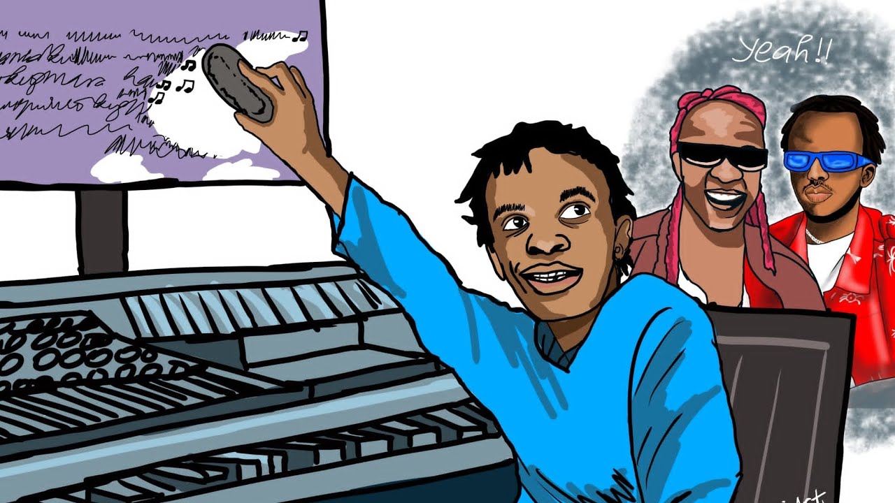 nibabampere by @YoungSpit cartoon animation challenge 😂😂😂😂😂