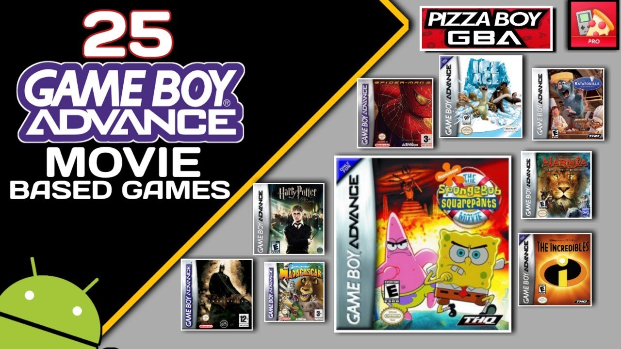 GBA Movie Based Games | Probably You Didn't Know All (You Must Play It)