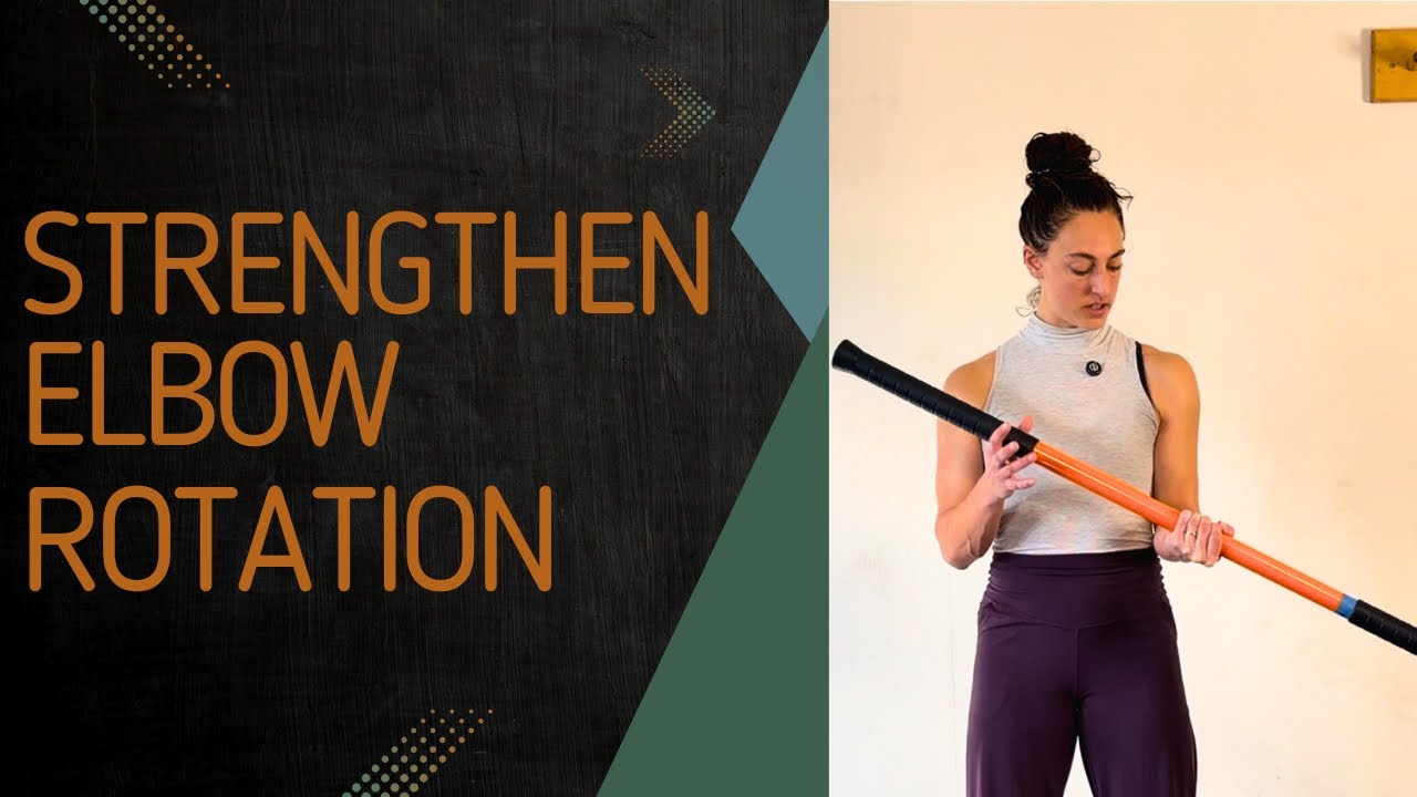 Elbow Pain with Barbell & Straight Bar Work: Improve Elbow Mobility & Rotation 