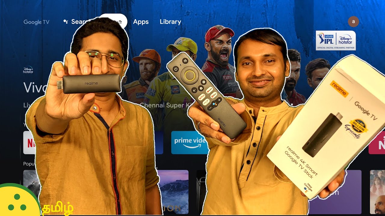 realme 4K Smart Google TV Stick Unboxing and Demo