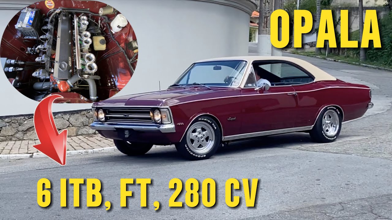 OPALA ESPECIAL: ITB, bobinas individuais e injeção eletrônica pra entregar 280 cv