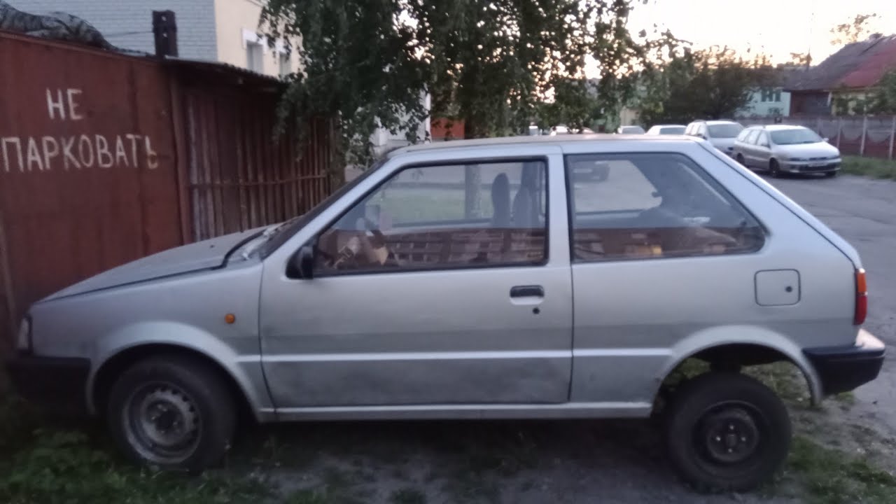 Запуск Nissan Micra K10 после ремонта карбюратора hitachi DCZ306