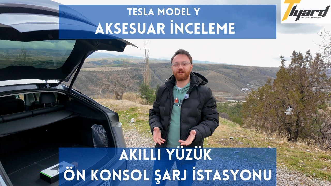 Tesla İçin Akıllı Yüzük & Orta Konsol Şarj İstasyonu İncelemesi | TLYARD