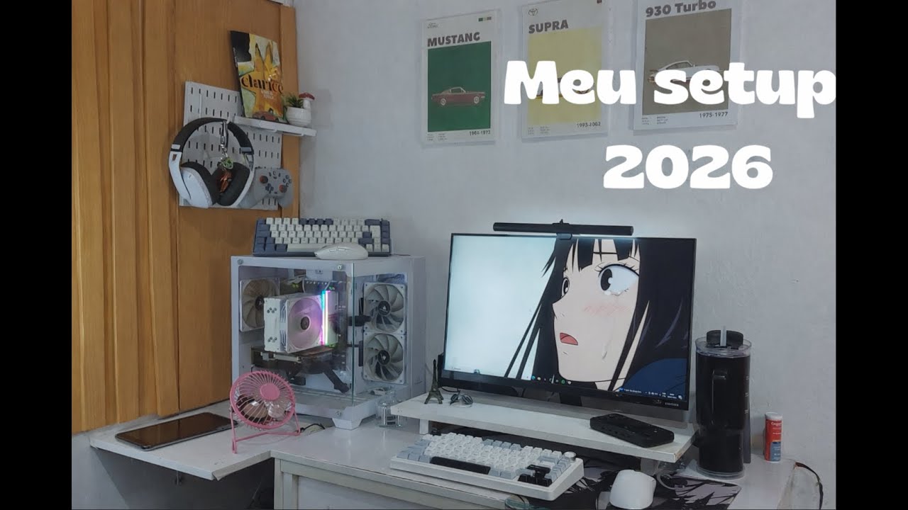 Meu setup gamer atualizado 2026 + (Futuros upgrades)