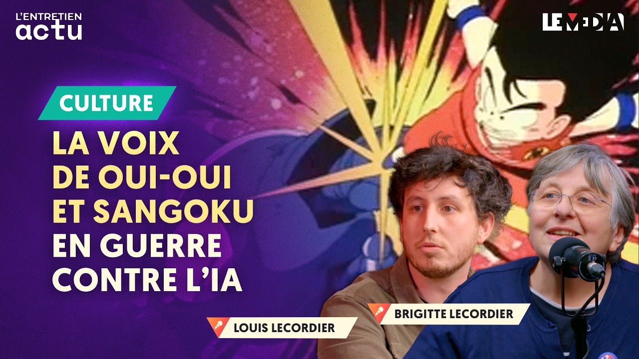 LA VOIX DE OUI-OUI ET SANGOKU POURRAIT DISPARAITRE : BRIGITTE LECORDIER ALERTE SUR LE VOL PAR L'IA