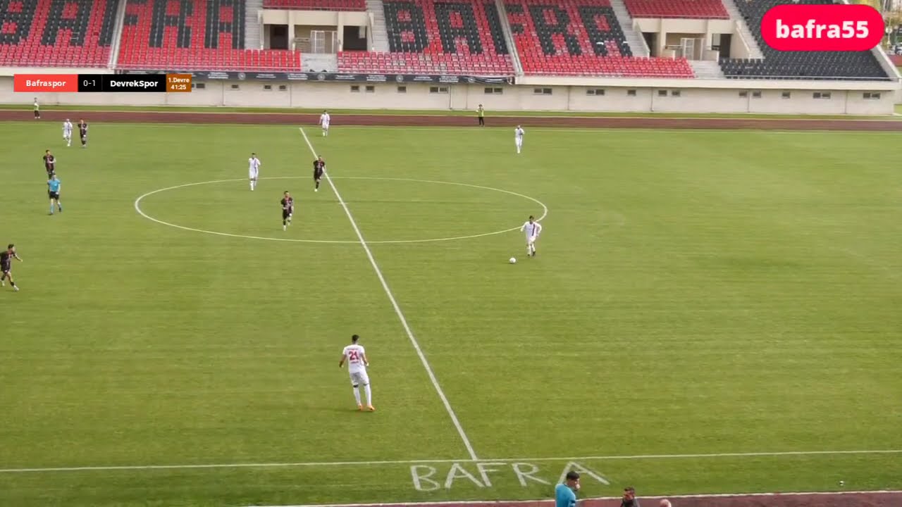 1930 Bafraspor ile Devrek Belediyespor Karşılaşması