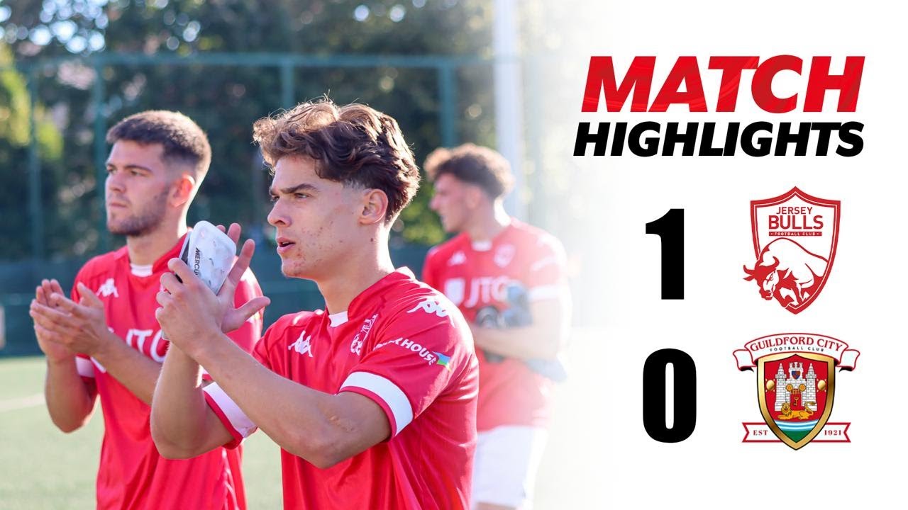 MATCH HIGHLIGHTS | Jersey Bulls 1 Guildford City 0