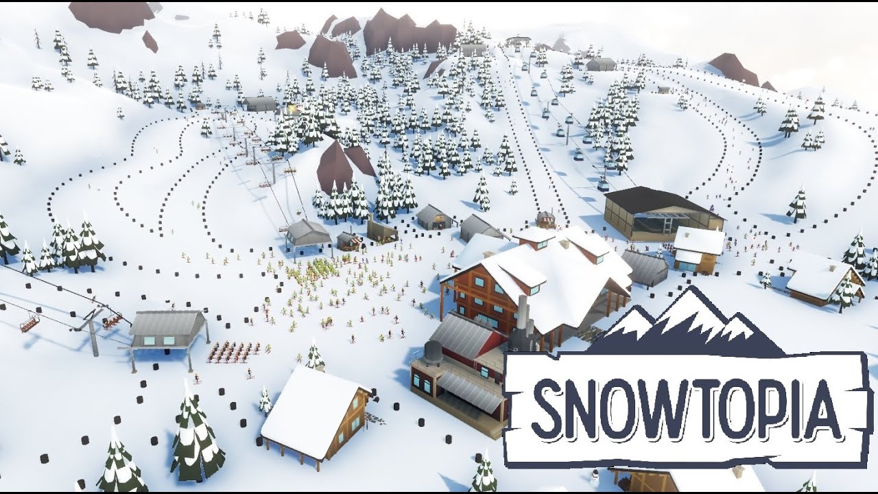 Building Our First Relaxing Ski Resort ~ Snowtopia