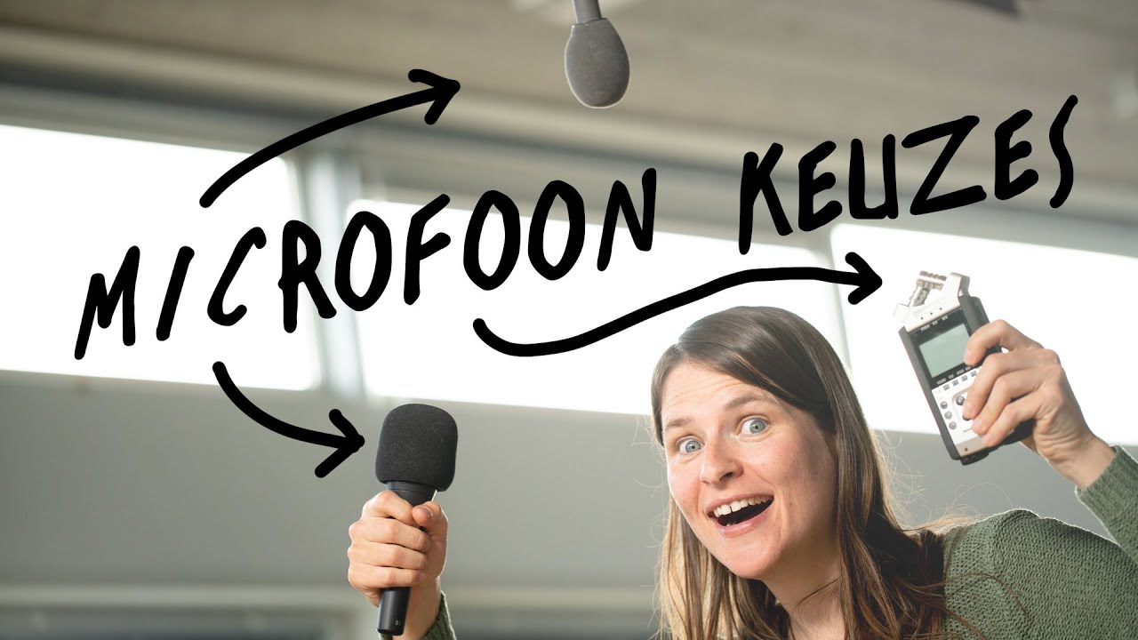 Wanneer gebruik je welke microfoon?! | Geluid voor video TIPS | de Videomakers