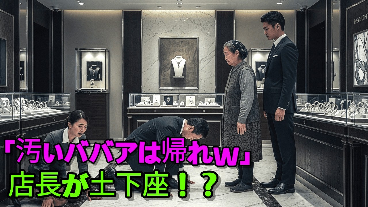 【人生の縁側】「汚いババアは帰れw」銀座の高級店で息子の婚約者に追い出された私。| スカッとする話 | スカッと