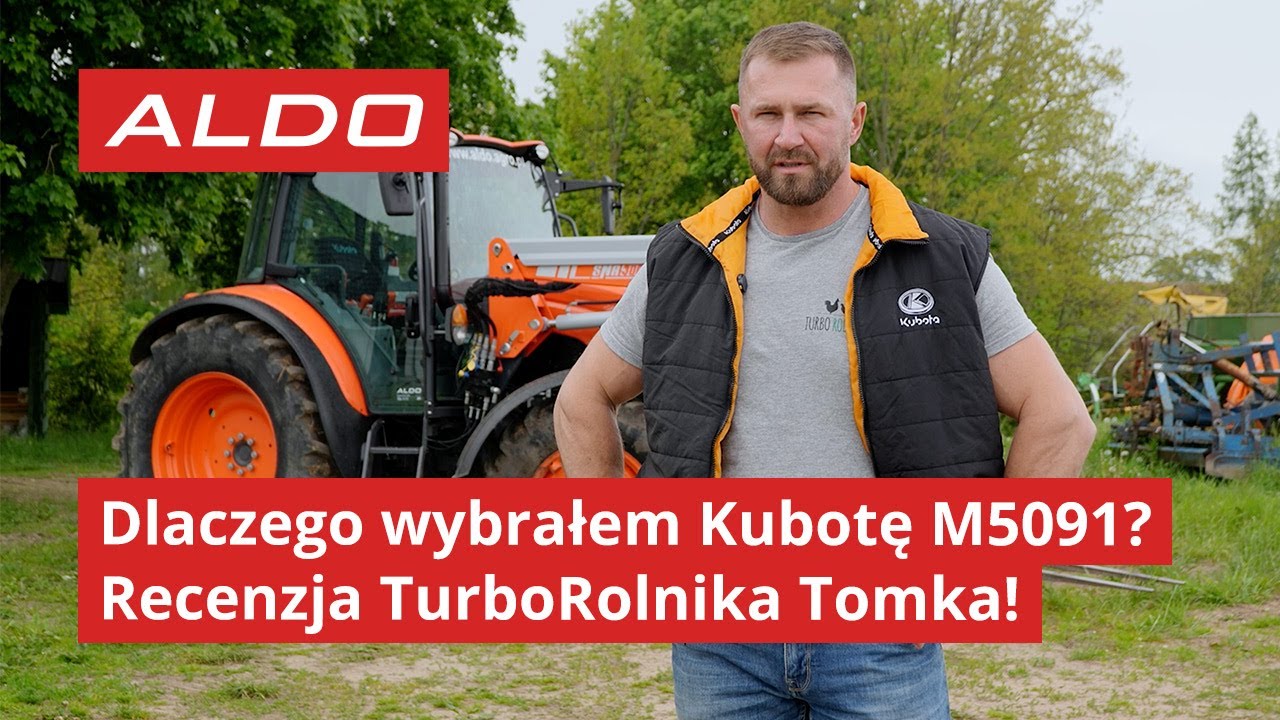 Dlaczego wybrałem Kubotę M5091? Recenzja TurboRolnika Tomka!