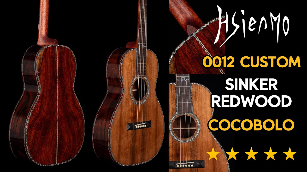[Official Demo] Hsienmo 0012 Custom Sinker Redwood top + Cocobolo b&s