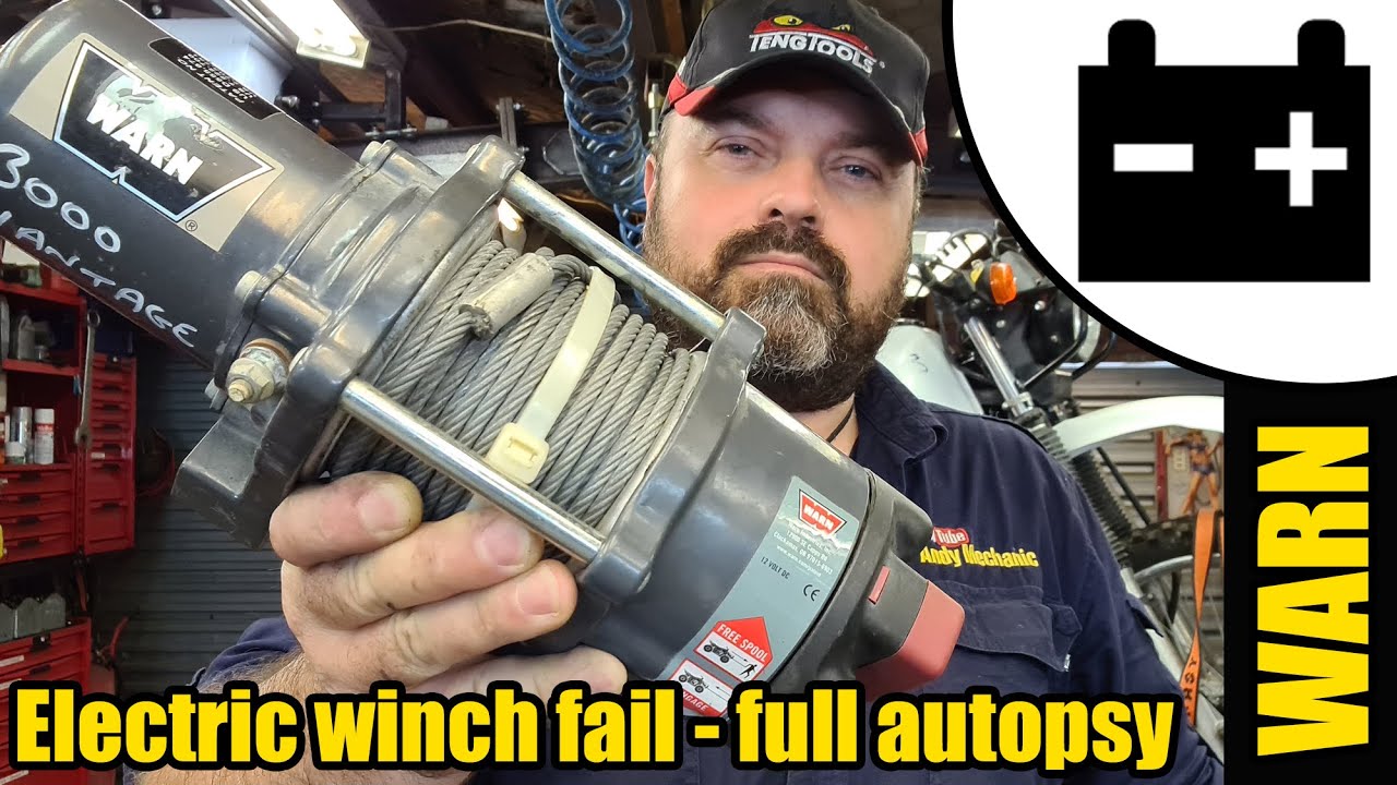 Warn winch failure   strip & inspection #1485