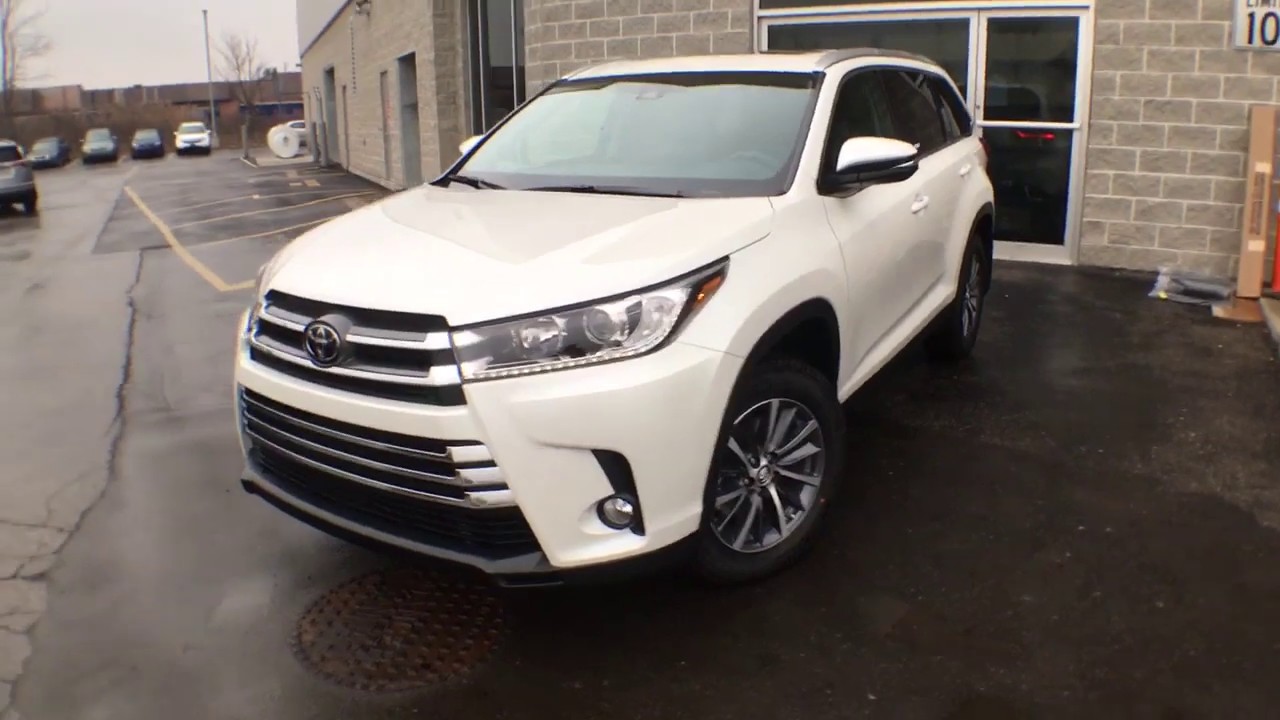 2019 Toyota Highlander XLE AWD Review Brampton ON - Attrell Toyota