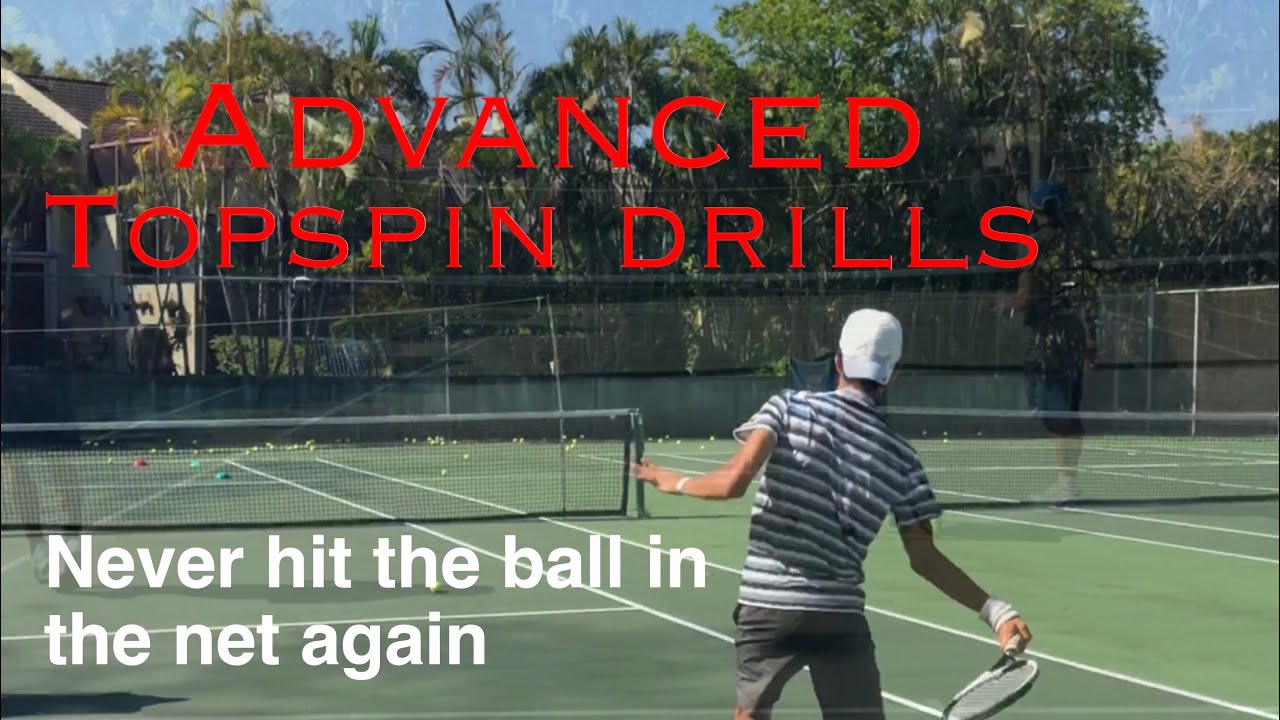Top Spin tennis. Simple drills to never hit the ball in the net again.Professional Coach Brian Dabul
