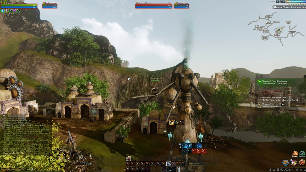 ArcheAge Unchained: Firran Glider Quest Engineer Mawar