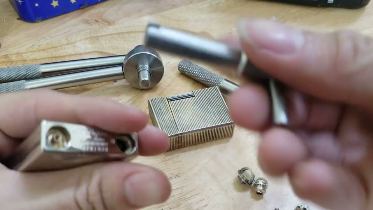 Hướng Dẫn Tháo Lắp Bật Lửa Dupont ( 0918924444)