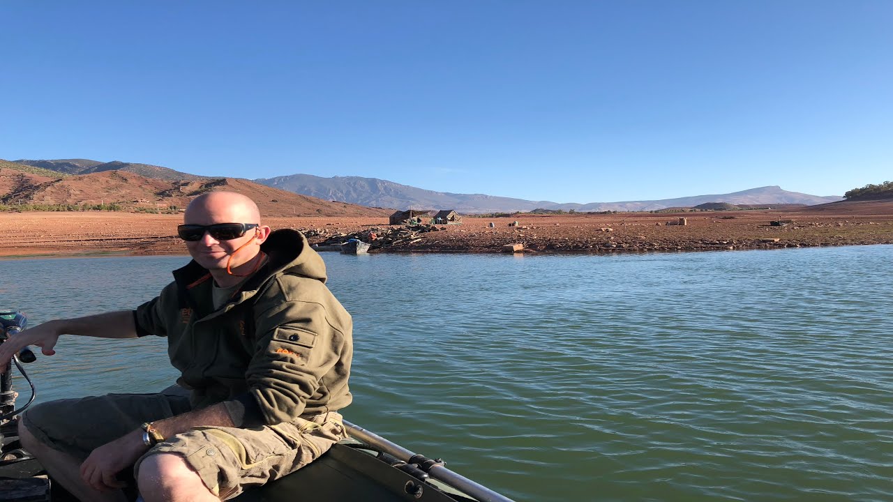 Morocco Carp fishing - Lake Bin el Ouidane - Atlas Mountains