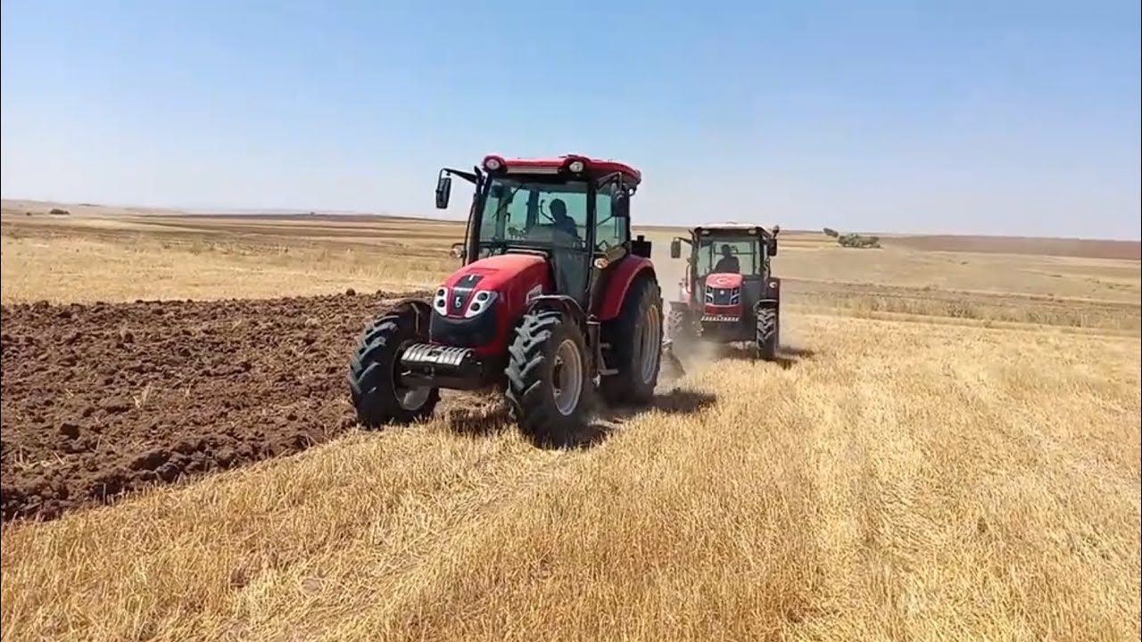 Erkunt 80 vs başak 105 pulluk yarışı üstün Türk harikası hard 80 yine acımıyor