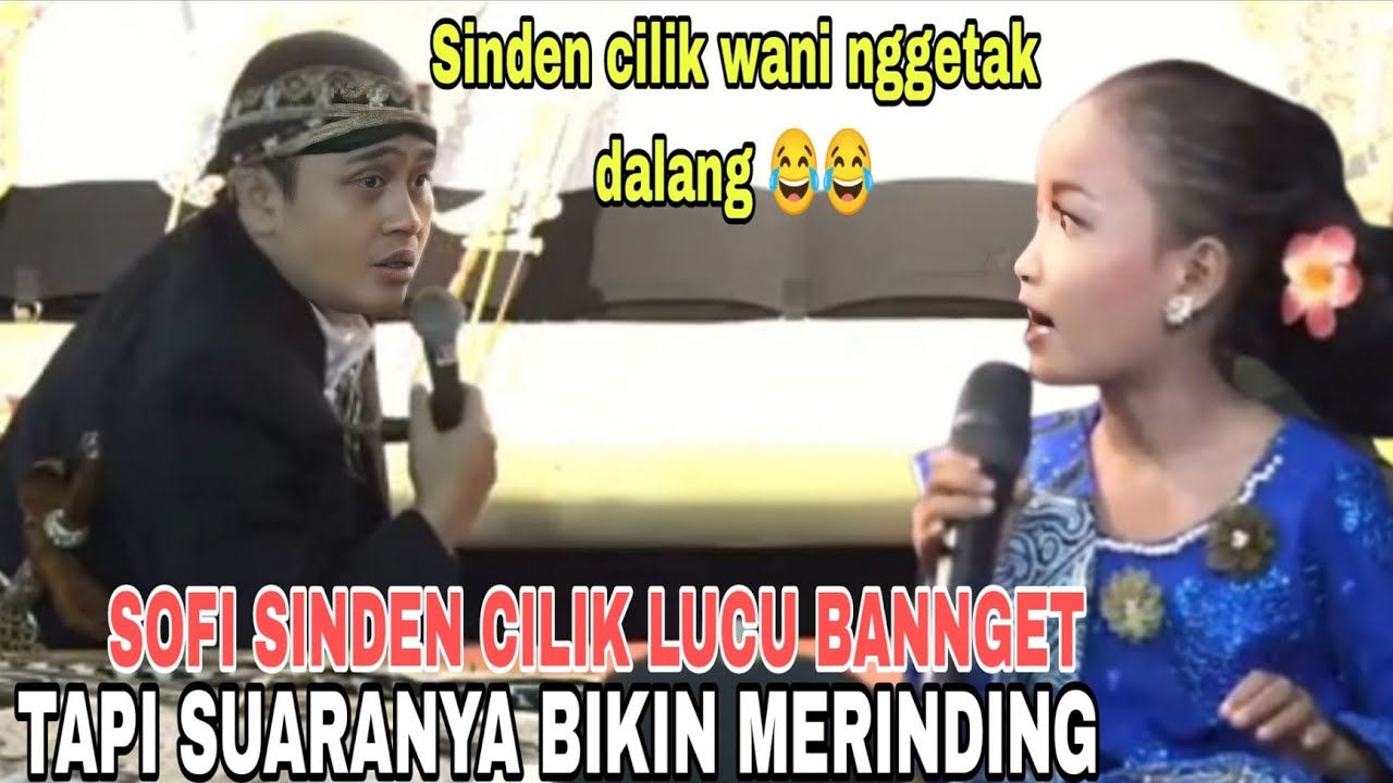 PAK CAHYO DI GETAK SINDEN CILIK😂 TAPI SUARANYA BIKIN PARA SINDEN PADA MINDER