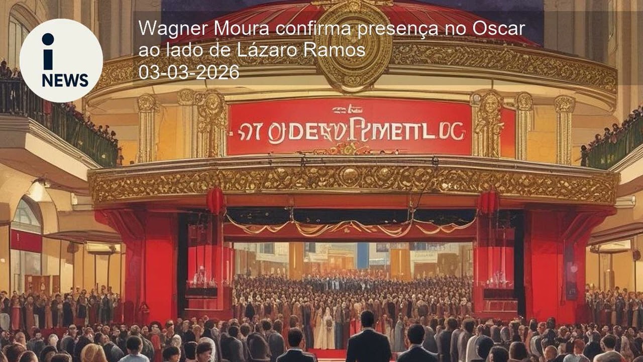 Wagner Moura confirma presença no Oscar ao lado de Lázaro Ramos