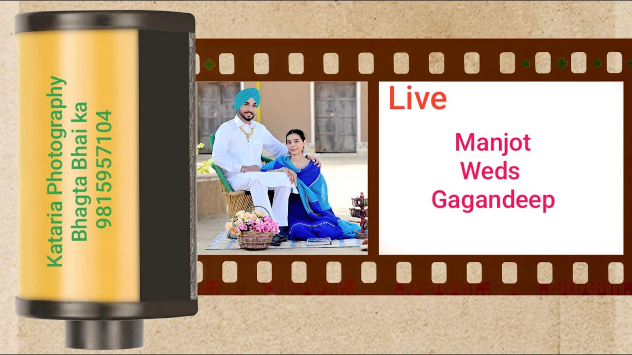 Live Wedding Ceremony Manjot Weds Gagandeep