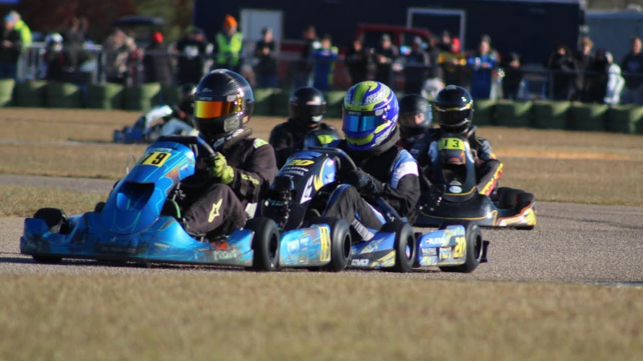 American Karting Tour Sr Heavy #79 Carolina Motorsports Park Heat Race