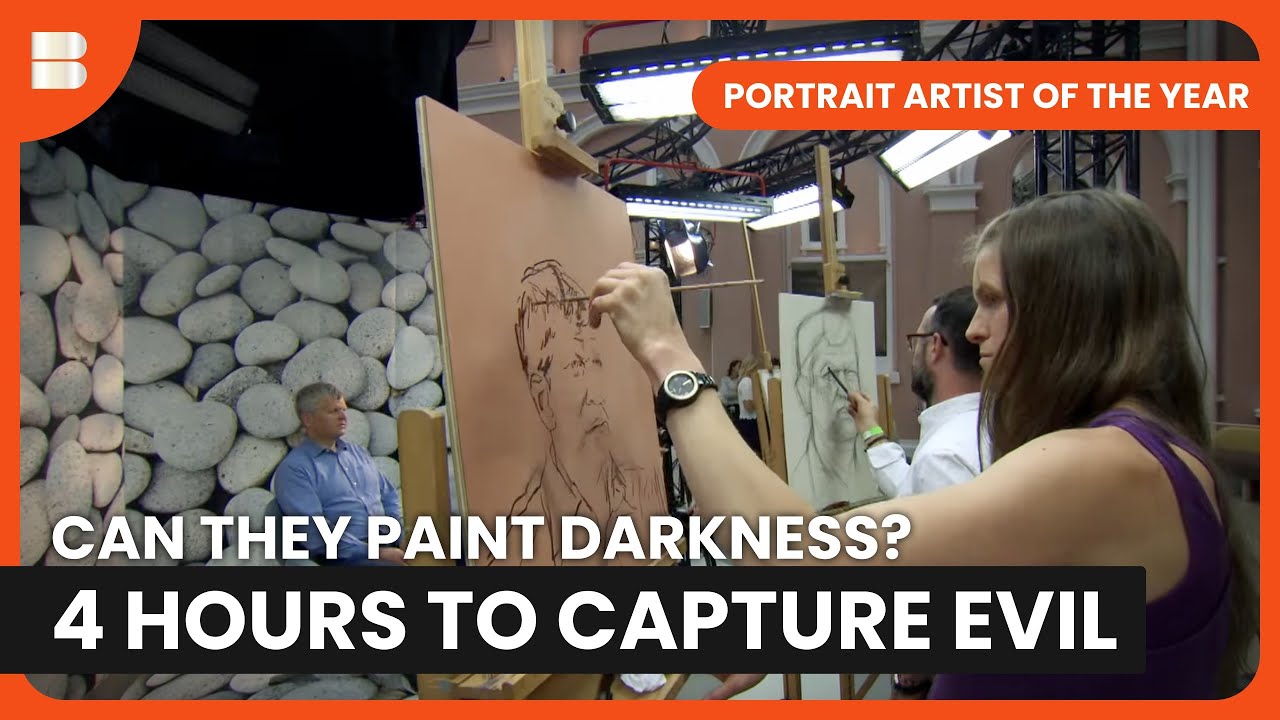Sian Phillips Phil Davis Adrian Chiles Portraits | Portrait Artist of the Year