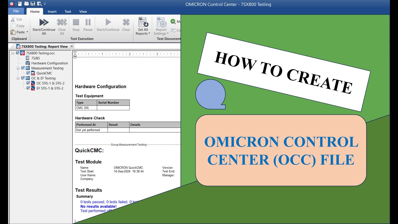 How To Create Omicron OCC File Comprehensive Way