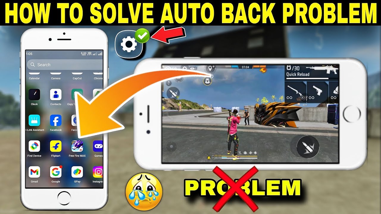 Auto Back Problem Free Fire//Free Fire Auto Back Problem//Free Fire Max Auto Back Problem//Part 2