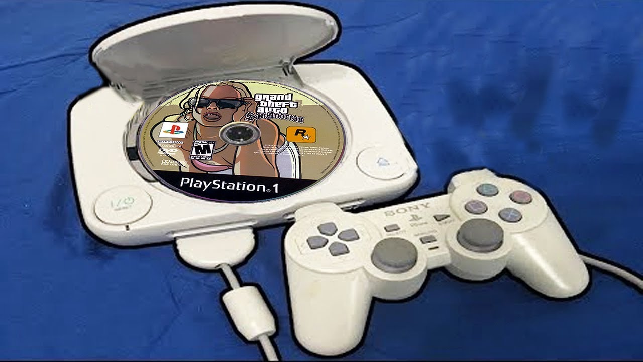 Мой Первый Запуск GTA San Andreas на Playstation 1? (PS1)