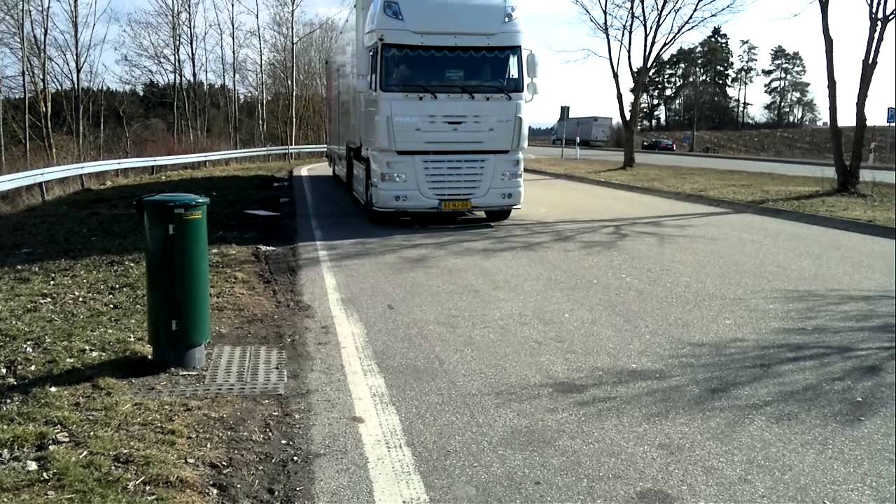Daf xf 105 open pijp