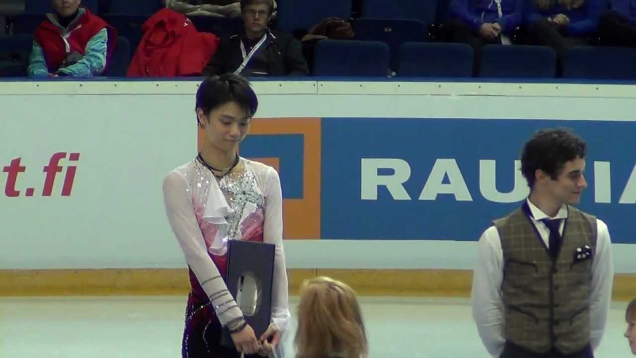 Finlandia Trophy 2012 Men's Medal Ceremony