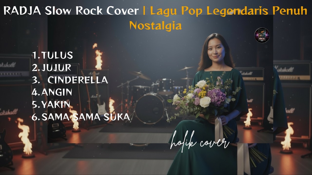 RADJA Slow Rock Cover | Lagu Pop Legendaris Penuh Nostalgia
