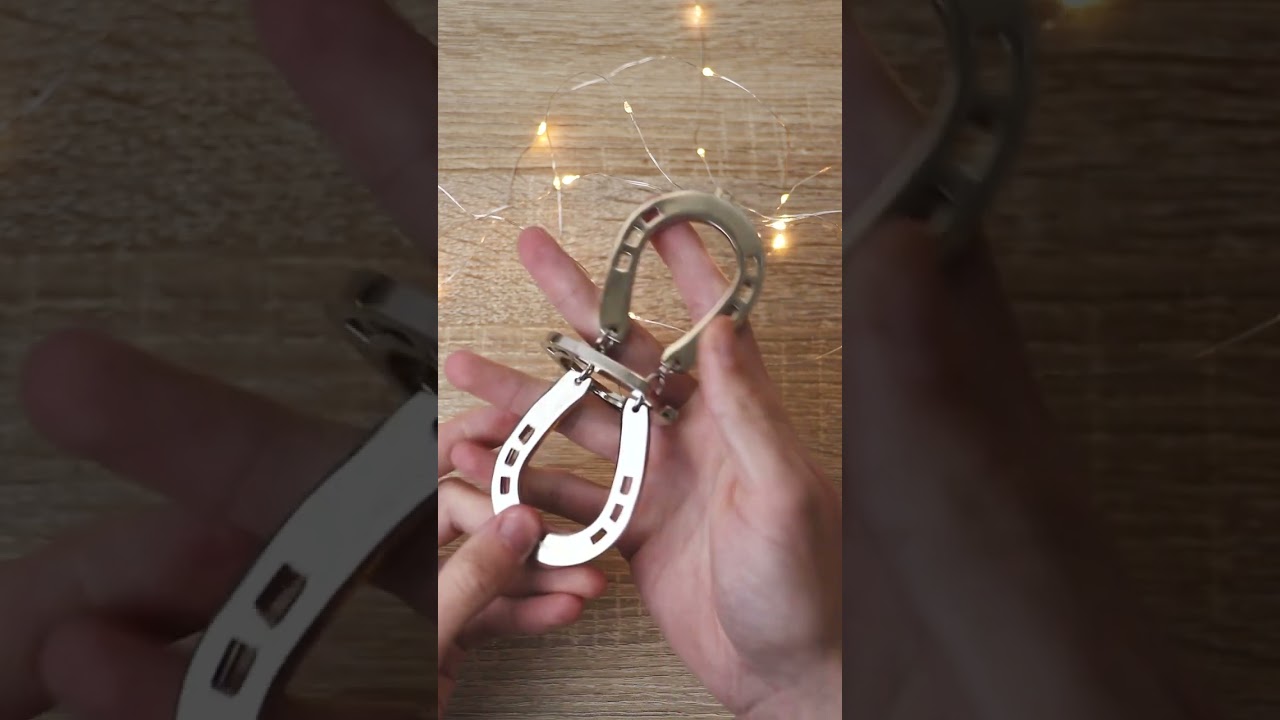 Hanayama Horse Puzzle (try to guess the solution)