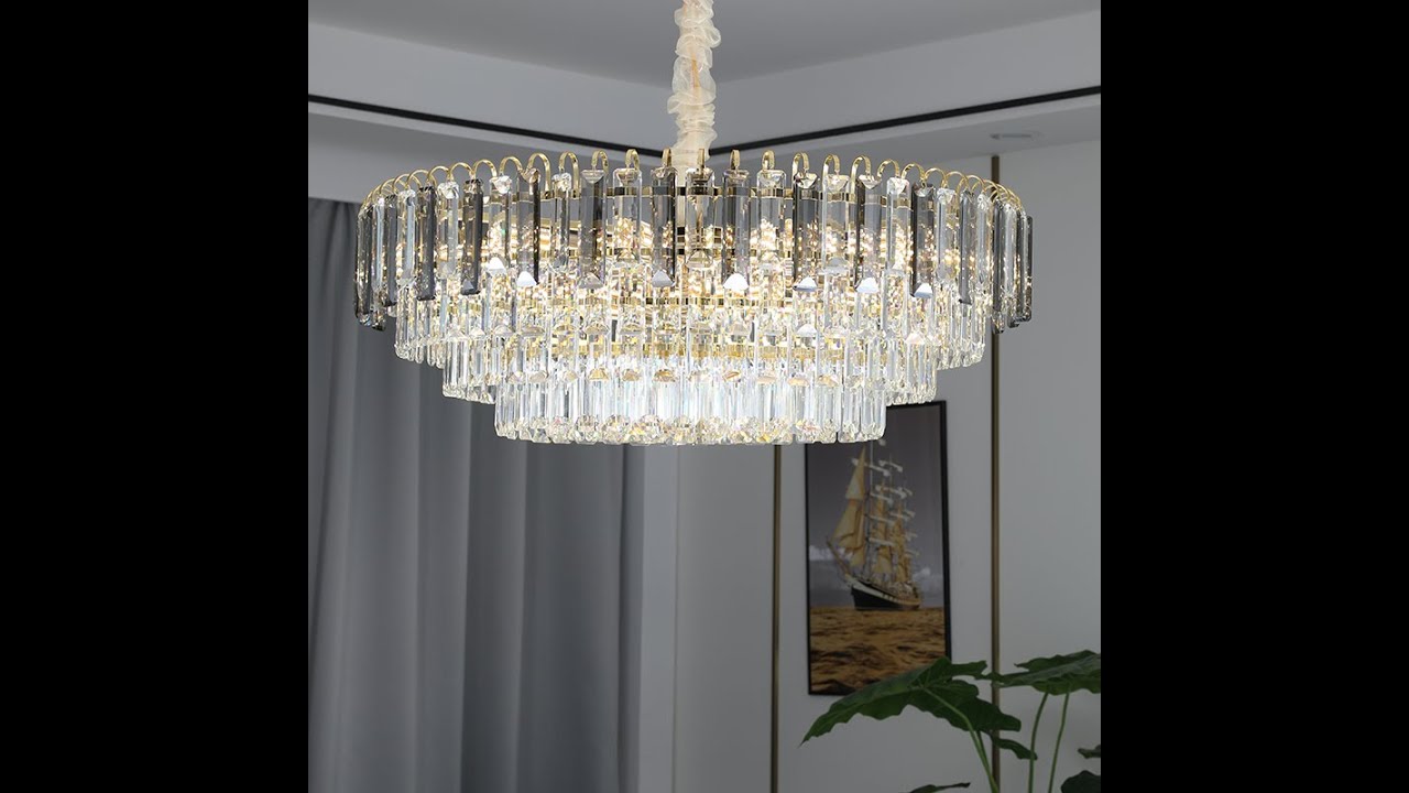 ARMADO E INSTALACIÓN DE CANDIL DG3024 DORADO DE 16 LUCES D'GALA ILUMINACIÓN