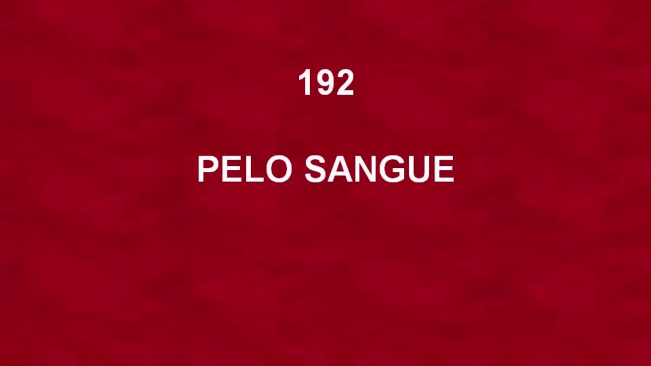 Harpa Crist&atilde; 192 - Pelo Sangue