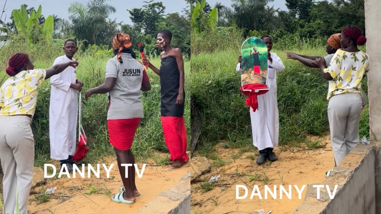 Young Prophet saves Canada bound lady without visa trapped in an Evil mirror & native doctor trapped