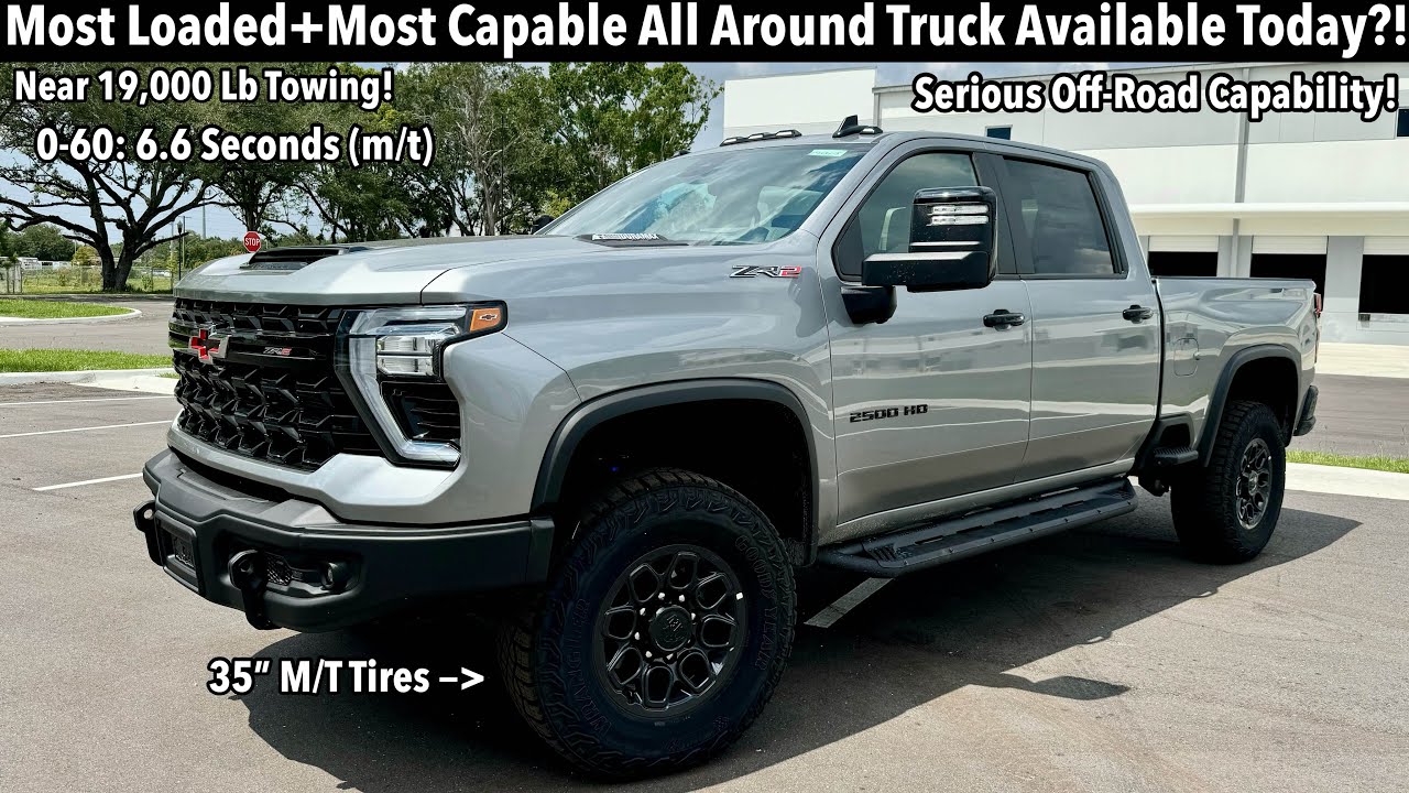 2024 Chevy Silverado 2500 ZR2 Bison: TEST DRIVE+FULL REVIEW