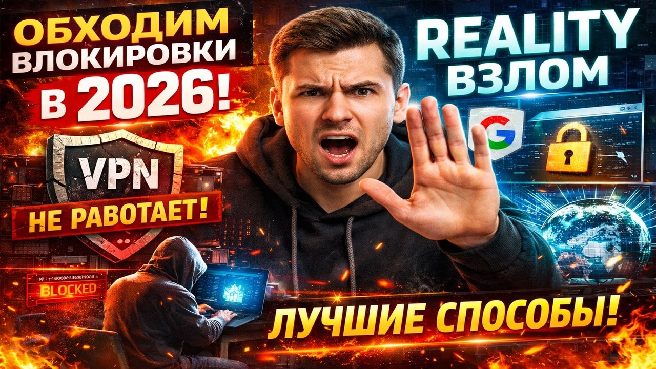 VPN УМЕР? Как обходить блокировки в 2026 (РАБОЧИЕ способы)