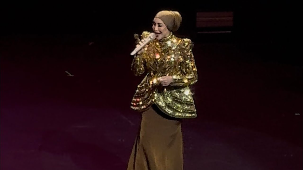 Ziana Zain Concert 2024 SG ! Full Video Of Her Singing!
