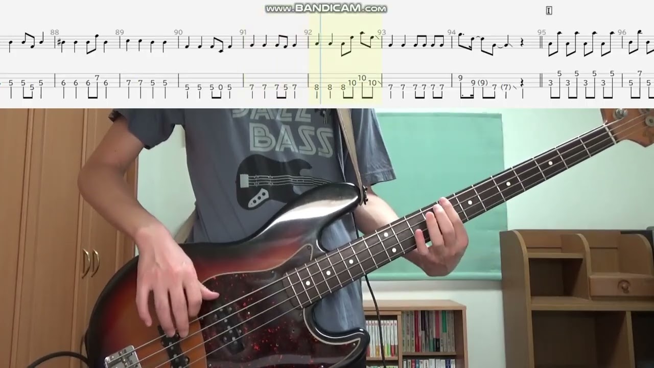 【弾いてみた】どんな未来にも愛はある/flumpool【by 山田拓実 Bass Tab】