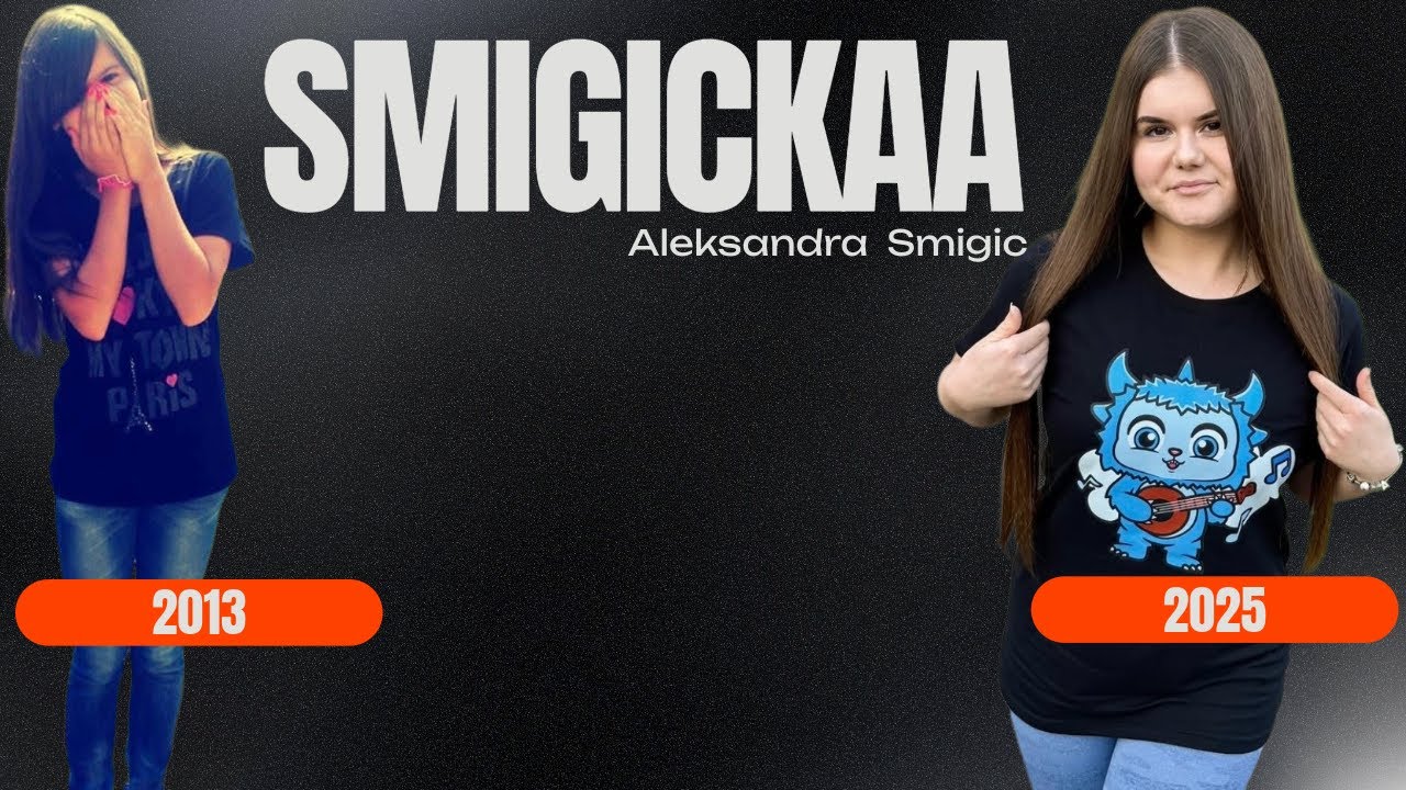 Jutjuberi pre i posle - Aleksandra Smigickaa &Scaron;migić (2013 - 2025)
