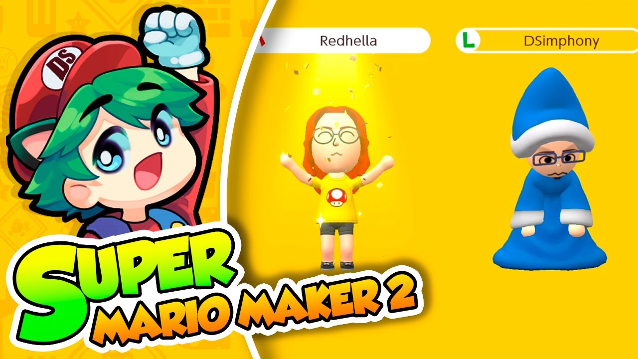 La primera en la frente - Super Mario Maker 2 (Online) con Redhella